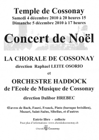 Concert de Noël 2010