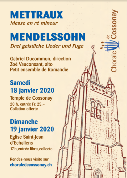 Affiche Concert Annuel 2020