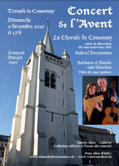 Affiche Concert de l'avent 2018