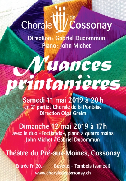 Affiche Nuances Printanières 2019